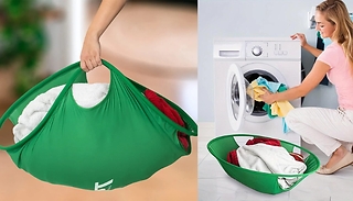 Portable and Foldable Pop-Up Laundry Carrier! - 2 Sizes