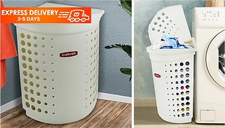 40L Curver Corner Laundry Basket