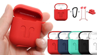 6-in-1 Air pods-Compatible Accessories Pack - 6 Colours