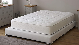 Deep Memory Sprung Mattress with Cool Touch Top Panel - 6 Sizes