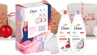 Dove Radiantly Refreshing Body Wash Collection Gift Set