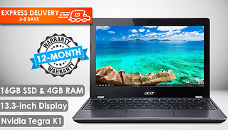 Acer Chromebook C810 13.3-Inch Nvidia Tegra 16GB SSD 4GB RAM