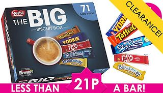 The Big Nestl Biscuit Box - 71 Chocolate Bars!