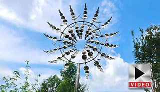 Metal Windmill Garden Decoration - 2 Designs