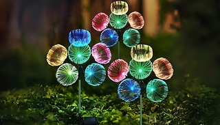 1 or 2-Pack of Solar 6-Head Jellyfish Garden Lights