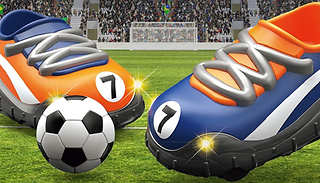 1 or 2-Pack Remote Control Football Boot Car - 2 Colours
