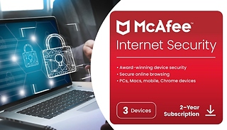 McAfee Internet Security 2024 - 1 or 3 Devices, 1 or 2 Years Protectio ...