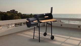 2-in-1 BBQ Grill & Smoker