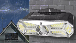 Waterproof Motion Sensor Adjustable Solar Light - 1 to 4 Pack