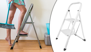 2-Step Ladder With Anti-Slip Mat