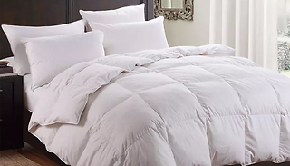 15 Tog Winter Duvet & 4 Pillows - 4 Sizes