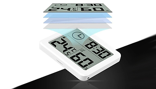 Ultra-Thin Digital Temperature Desk Clock
