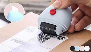Theft Protection Roller Stamp with Box Cutter - 4 Colours