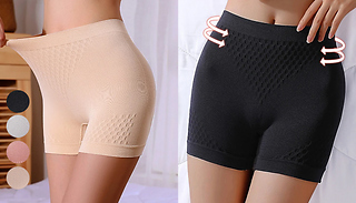 Women's Seamless Nylon Shaping Shorts - 4 Colours & 3 Sizes