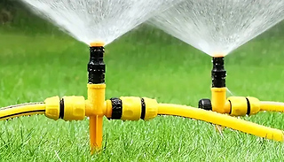 1, 2, or 3 Rotating Garden Irrigation Sprinklers