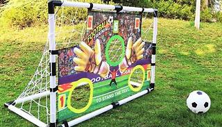 Football Goal with Aiming Sheet - Comes with a Ball!