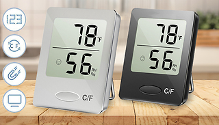 Mini Digital LCD Humidity Meter & Thermometer