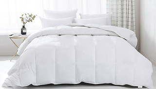 4.5 to 10.5 Tog Hollow Fibre Duvet - 4 Sizes