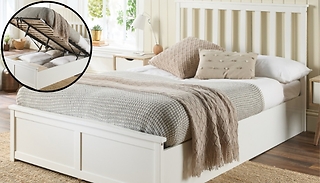 Ottoman Bed with Optional Mattress - 4 Sizes