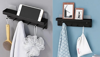 Self-Adhesive Wall-Mounted Key Holder