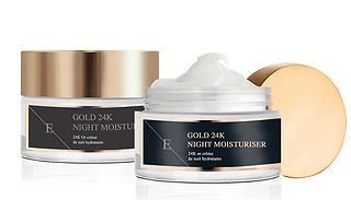 1 or 2-Pack of Gold 24k Night Moisturiser (50ml)