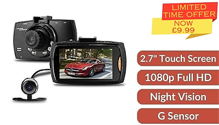 EagleCam HD Dash Cam with Night Vision