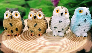 Weatherproof Garden Owl Ornament - 4 Designs