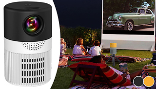 LED Mobile Video Projector with UK or EU Plug - 2 Colours