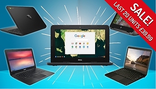 Refurbished Chromebook Lucky Dip - HP, Dell, Asus, Acer, Samsung & ...