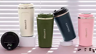 Smart Thermos Bottle for Coffee - 5 Colours & 2 Sizes