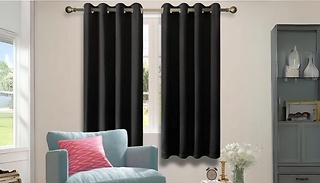Thermal Insulating Blackout Curtains - 9 Colours 