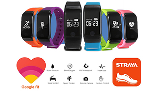 29-in-1 HR15-S Fitness Tracker With Heart Rate Monitor - 6 Colours