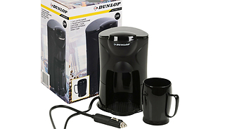 Dunlop 24V Travel Coffee Machine & Mug