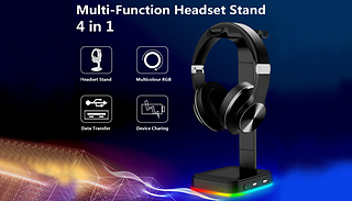 Multi-Functional Light Up Headphone Stand