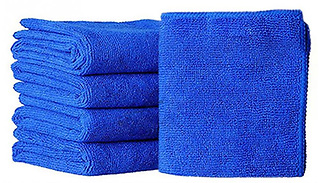 High Absorbency Microfibre Towels - 10 Pack