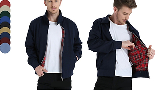 Men's Classic Harrington Jacket! - 9 Colours, 7 Sizes