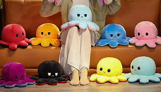 30cm XL Reversible Octopus Plush