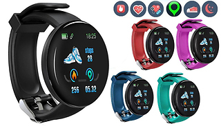 Fitness Tracking Bluetooth Compatible Smart Watch - 5 Colours