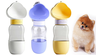 Portable Pet Drinking Bowl Bottle - 3 Colours