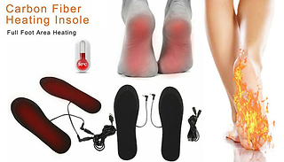 USB Rechargeable Heated Insoles  2 Options