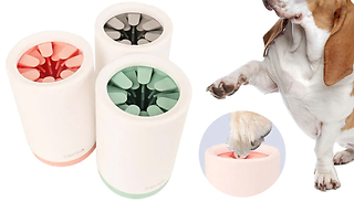 Pet Foot Washing Cup - 3 Colours & 2 Sizes 