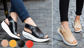 Womens Comfortable Platform Sandals - 4 Colours & 6 Sizes