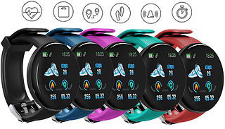 Fitness Tracker Bluetooth-Compatible Smartwatch - 5 Colours