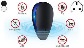 Plug-In Ultrasonic Bug Repelling Device with UV Light - 2 Colours
