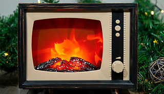 LED Fireplace TV