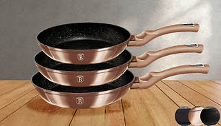 Berlinger Haus 3-Piece Frying Pan Set - 3 Colours