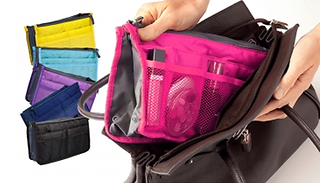 1 or 2 Handbag Organisers - 6 Colours