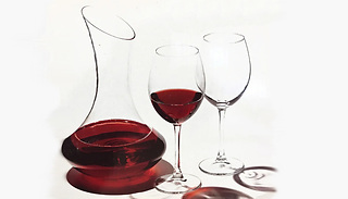 Decanter & 2 Wine Glasses Wine Set