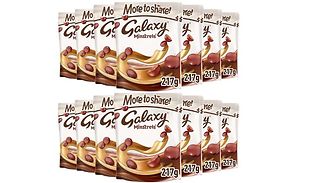 14x Galaxy Chocolate Minstrels 217g Bags - 2.14 Per Bag!