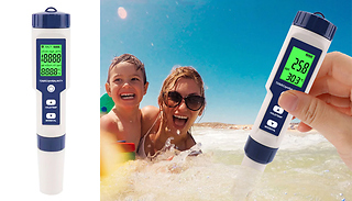 5-in-1 High Accuracy Digital Salinity Tester